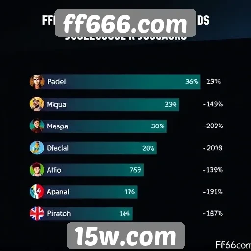 Estatísticas de jogadores ativos no ff666.com